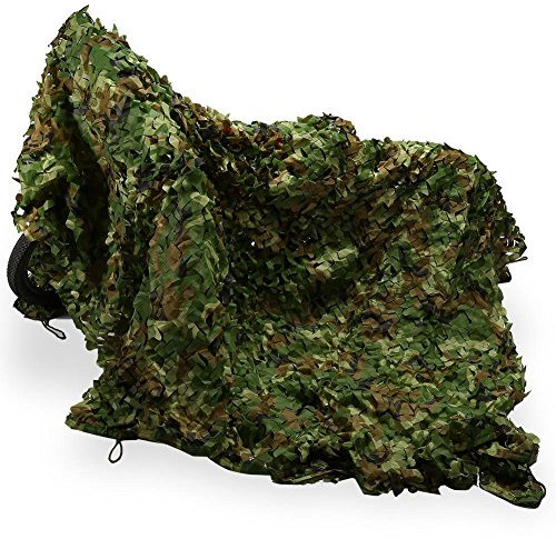 SOULONG Souulong Camouflage-Schattennetz, für Jagd, Paintball, 1,5 m x 5 m