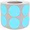 Runde Etiketten Hellblau 19 mm Aufkleber – 1,9 cm Sticker 1050 Stück von Royal Green