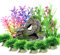 Vibury Pianta Piante Artificiali Acquario Kit, 13 Pezzi Ornamento Paesaggio Grotta Acquario Decoro per Acquario Decorazioni