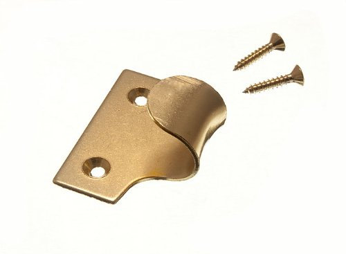 100 x Fensterladenheber mit Schrauben aus Messing beschichtetem EB-Stahl