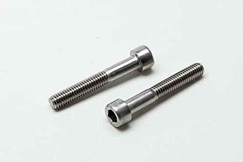 PD® Innensechskantschrauben M6x40 mm (DIN 912 / ISO 4762) | Zylinderschrauben aus Edelstahl A2 V2A | Rostfreie Edelstahlschrauben mit Innensechskant | 10 Stück