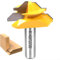 KOWOOD Router bit, 3/4” Cutting Height, 45 Degree Lock Miter Router Bit 1/2 Inch Shank
