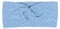 Zwillingsherz Stirnband aus 100% Kaschmir - Hochwertiges Strick-Kopfband im Uni Design für Damen Frauen - Wolle - Haarband - warm und weich für Frühjahr Herbst und Winter - hbl