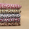 LUMoony MoonyLI 5 Stück Leopardenmuster Baumwollstoff Bedruckter Stoff Patchwork Bundles Fat Quarters Sortiert 50x50cm Baumwollstoff Leopardenstoff