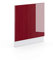 Vicco Frontblende Fame-Line, Bordeaux Hochglanz/Weiß, 60 cm ohne Arbeitsplatte