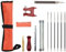 Ohulelks 14 Pack Chainsaw File Kit, Chainsaw Sharpener with Stump Vise Round Files, Complete Chain Sharpening Tool Set