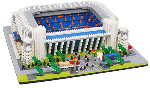 LULUFUN Bauklotz-Set, Architektur Mini Block Set, Weltberühmtes Fußballfeld Modell Blocks Kit, Sammelbare Modell Sets zu Bauen, Spielzeug Geschenke für Kinder und Erwachsene 4030 Stück