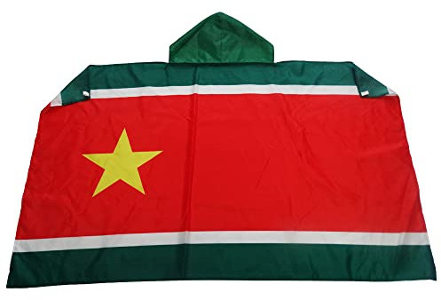 AZ FLAG Drapeau Guadeloupe indépendant 150x90 cm - Cape Drapeau Guadeloupéen Indépendantiste 100% Polyester avec Manches Intégrées - Body Flag 80g
