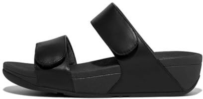 Fitflop Lulu Adjustable Leather Slides