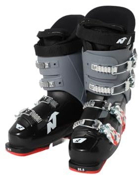 Nordica SPEEDMACHINE J 4 | Vier Mikro-Alu-Schnallen, warmer Comfort-Fit, neutraler Stand, leichte Kontrolle für junge Fahrer