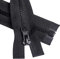 ftiemlovde 5# 4 Pack Reißverschluss Teilbar für Jacken Kunststoff Schwarz，Schlitten Reissverschluss 70 cm mit Zipper 5mm，Universal Reisverschluß Kaufen Erweiterung