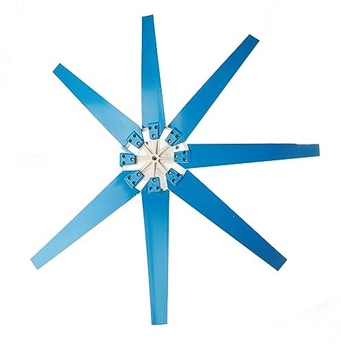 Windgenerator, 300 W, mit 8 Rotorblättern, Niedrige Windgeschwindigkeit, Startwinde mit Controller, Industriebedarf, Stromgeneratoren (DC12V)