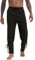 NANAMEEI Steampunk Freizeithose Herren Wikinger Hose Herren Mittelalter Piratenhose Mittelalter Hose Herren Schnürhose Wikinger Herren Schwarz 3XL