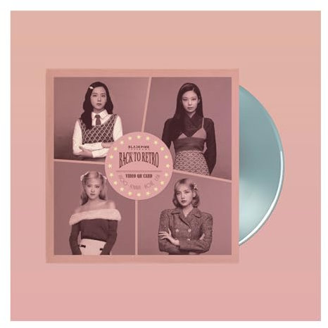 BPTG BLACKPINK BACK TO RETRO BLACKPINK THE GAME PHOTOCARD COLLECTION Package+QR card+Game coupon+Photocard+Photo stamp+Photo film+Tracking Sealed