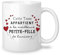 Yufansd Tasse Mug de la Petite-fille Cadeaux d'inspiration pour Petit-fille Cadeaux pour Petite-fille Femme Idée Originale Cadeaux d'anniversaire Noël Céramique 350 ml (Petite-fille)