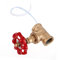 KONTONTY Neuartige Form Industrielle Lampe Schalter 1PC Kupfer Ventil Form Power Schalter Bar Lampe Kompatibel Zuverlässige