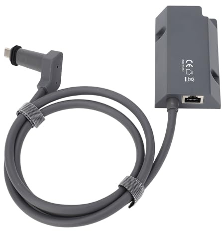 Adaptateur Ethernet Satellite, Adaptateur de Connexion Internet par Satellite Adaptateur Internet Satellite Parabolique Rectangulaire RJ45 Haute Vitesse 1000 Mbps