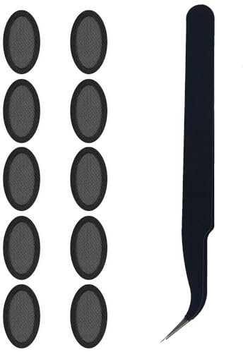 TENNMAK Staubdichter Ersatzfilter für JBL Tune Flex/Wave Flex/Wave Flex 2 Kopfhörer, Staubnetz, 5 Paar