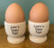 Personalised Wooden Egg Cup Gift Idea For Kids, Name and 'Dippy Eggs' Engraved