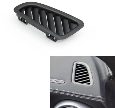 COUSOPO Lüftungsgitter Klimaanlage Vorne Auto Klimaanlage AC Vent Grille Trim Abdeckung Für Mercedes Für Benz C GLC Klasse W205 W253 C200 C260 C300 GLC260 Clip Lüftungsgitter(Black Right)