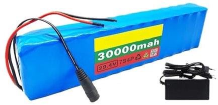 TIEOAXFT 7S4P 18650 lithium battery pack 24V30000mAh electric bicycle moped balancing vehicle