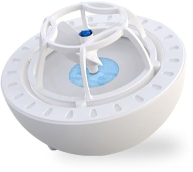 Lavavajillas ultrasónico portátil con USB de plástico, color azul