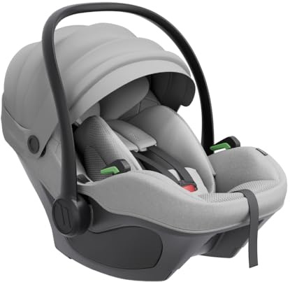Avionaut Pixel 3 Babyschale – Leichtester Kindersitz der Welt (2,5 kg) – i-Size (40–86 cm, 0–13 kg) – Neugeborene Autositz – Isofix-kompatibel (Grey)