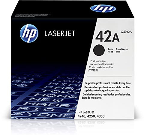 HP 42A Schwarz Original LaserJet Tonerkartusche