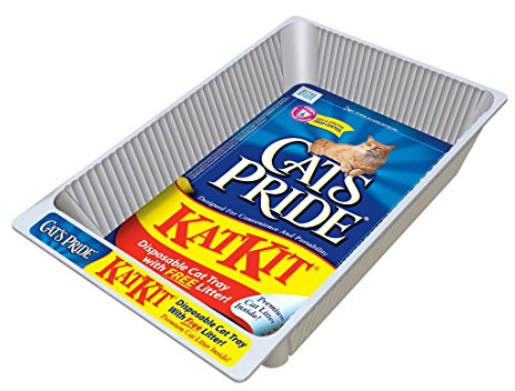 Cat's Pride, Disposable Litter Pan, Includes Pan & Litter All In One