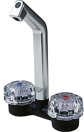 Unbekannt Mischbatterie DE Luxe Wasserhahn Camping Wohnmobil Einhebelmischer Mikroschalter trinkwasserkonform