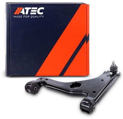 ATEC Germany 1x Querlenker Vorderachse, vorne unten links mit Lagerbuchse und Traggelenk Kompatibel mit OPEL ASTRA G, ASTRA H (A04) (L70) MERIVA B (S10), VECTRA B (J96), ZAFIRA B (A05), ZAFIRA A (T98