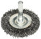 Bosch 1x PRO Steel Longlife Wire Wheel, Crimped Wire for 6 mm Cylindrical Shank and Drill (Ø 50 mm, Professional Accessory Rotary Drill/Drivers)
