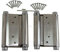 KATSU Charnières à Ressort à Double Action 3 75mm, 1 Paire avec Vis Charnières de Porte Battantes Doubles en Acier Inoxydable pour Portes Intérieures et Extérieures de Cuisine de Café 54611030