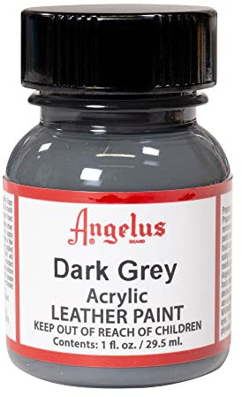 Angelus Leather Paint 1 Oz Dark Grey