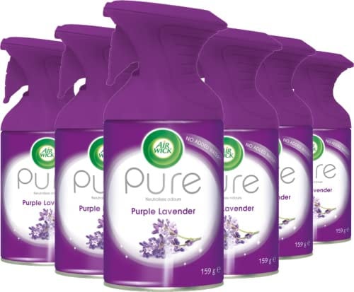 Air Wick | Smooth Lily| Pure Air Freshener| 250 Ml |Pack Of 6