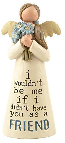 Heaven Sends Friend 'I wouldn't be me if i didn't have you as a friend' Angel Ornament