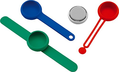Monacor SBS-3 Bluetooth-Lautsprecher, rot, grün, blau