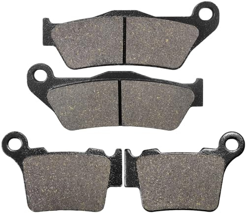 Cyleto Vorne und Hinten Bremsbeläge für SX125 EXC 125 2004-2016 EXC-F/XC-F-W 350 EXC/XC-W 500 2012-2014 SX-F/XC-F 350 2011-2014 XC-W 400 2008-2011
