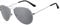 Rocf Rossini sonnenbrille damen polarisiert Pilotenbrille frauen Herren Super Licht verspiegelt Retro Linsen Unisex UV400 Schutz mit harter Box (Grau)