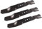 SECURA Jeu de lames (mulching) compatible avec Husqvarna Rider R213 C 967291002 (94cm Carter de coupe) Tracteur de pelouse
