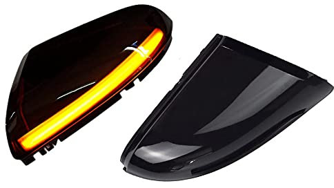 Hacreyatu 2 pz Dinamico Segnale di Girata Luce LED Lato Ala Retrovisore Dodge Ram 1500 2500 3500