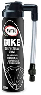 SVITOL Gonfia e Ripara Gomme, Ripara e Rigonfia Istantaneamente, di Facile Utilizzo, 100 ml