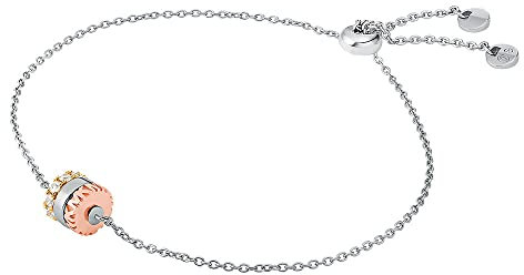 Michael Kors - Dreifarbiges Rondelle-Slider-Armband aus 14-karätigem Gold und rosévergoldetem Sterlingsilber für Damen, MKC1583AN998