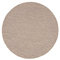 Carpetsale24 In- & Outdoor Teppich Wetterfest 120 cm Rund Sisal Optik Beige - Teppich Waschbar, Wasserfest, Pflegeleicht und Flachgewebe - Ideal für Balkon, Garten, Terrasse und als Küchenteppich