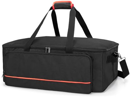 HODRANT Pizza Oven Carry Bag Compatible with Ooni Koda 12 Gas Pizza Oven, Portable Carrier Cover with Shoulder Strap, Outdoor Carrying Case with Multi Pockets for Accessories, Bag Only