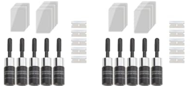 2 Satz von 5 Stück Glas Reparatur Fluid Windschutzscheibe Riss Reparatur Set Windschutzscheibe Werkzeug