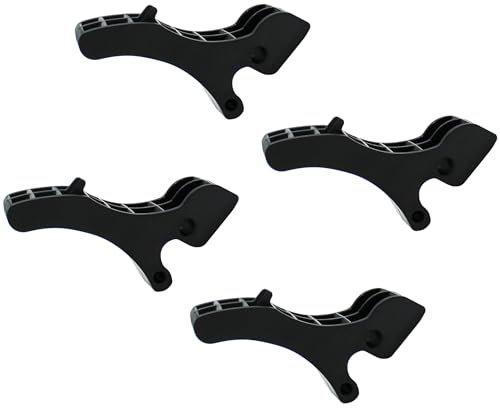 KAZFFD DW7231 - Clips compuestos de repuesto para soportes de sierra ingletadora DEWALT, para soportes de montaje de sierra ingletadora Dewalt, accesorios DW723 DWX723 DWX724 DW730 DWX725 (negro,