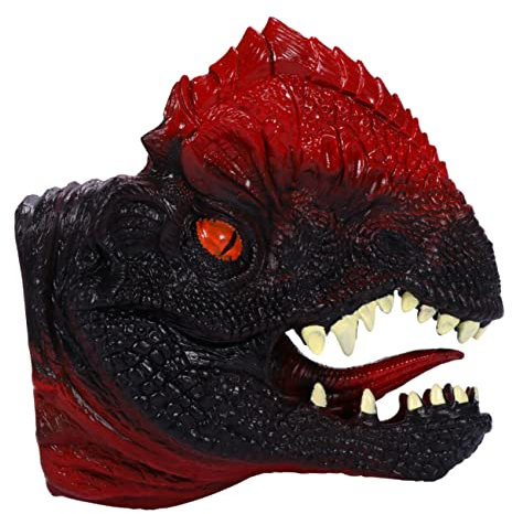 Vaguelly 1Stk Dinosaurier-Handpuppe Dinosaurierpuppe Jungen Kinderspielzeug handpuppe Dino Handpuppe mit Dinosaurierkopf Spielzeuge Jungs-Spielzeug Rollenspiel Spielzeug Tierische Handpuppe