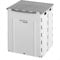 AKTIVE Cubo de basura plegable multiusos, 30x25x358 cm, Color gris, Fabricado en PP y TPR, Armario reciclaje, Plegado compacto, Cubos exterior, Cubos almacenamiento (63072)