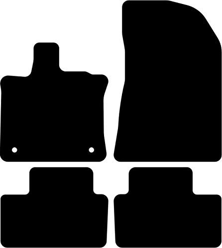 Kovvar Duogrip Gummimatten passend für Renault Captur 2019-2025